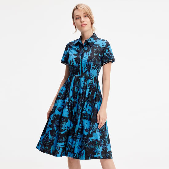 Hemdblusenkleid aus Baumwolle - Image 2
