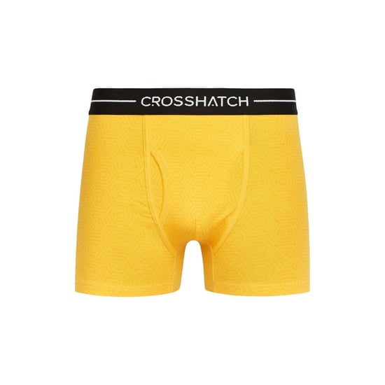 Crosshatch - "Hexter" Boxershorts für Herren (2er-Pack) (Gelb) - Image 4
