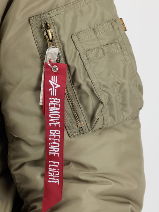 Alpha Industries Herren Injector III Fliegerjacke in Grün - Image 5