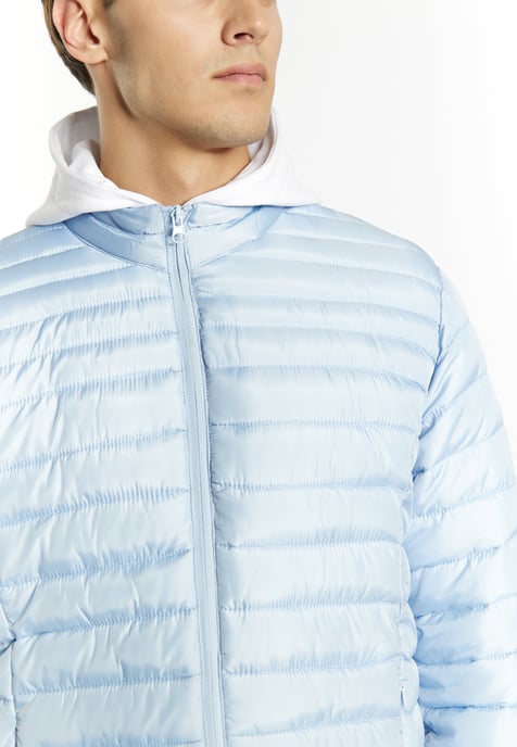 Mo leichte Steppjacke Herren eisblau - Image 5