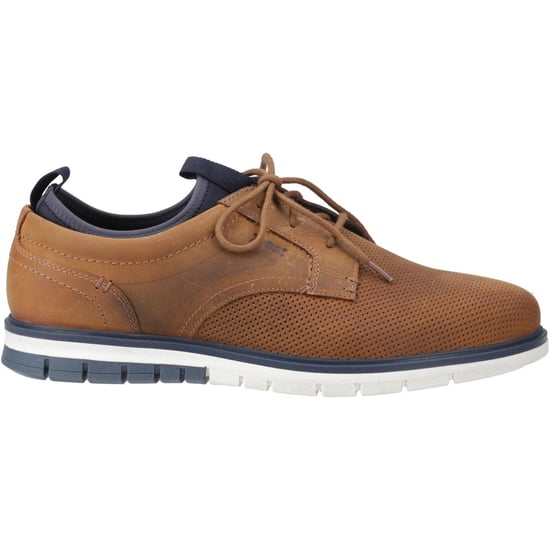 Pod Murphy Leder Männer Tan Lace-Up Schuhe - Image 5