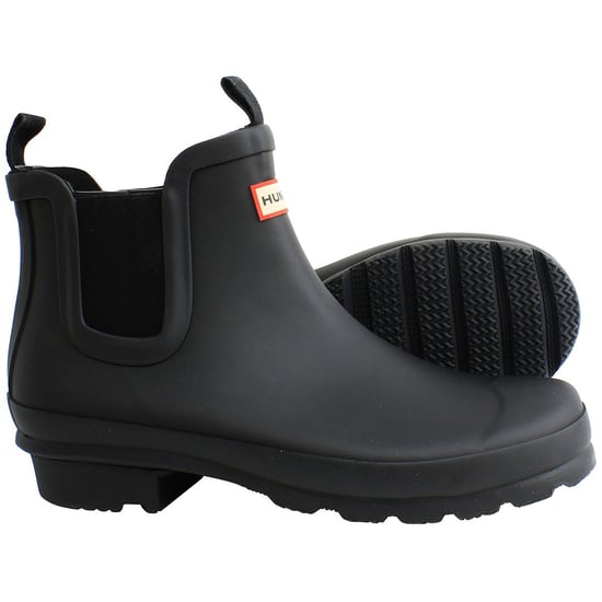 Hunter Chelsea Gummistiefel für große Kinder, Schwarz - Image 4