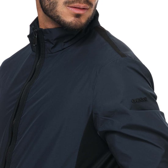 Herren Geox Mondello Jacke in Marineblau - Image 6