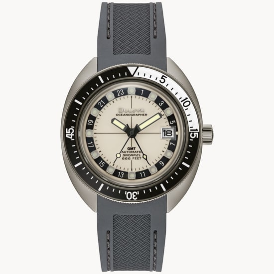 Bulova Oceanographer Grau Herren Armbanduhr 98B407 - Image 1