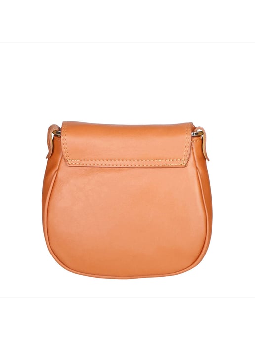 Gave Lux Crossbody bag women DARK COGNAC