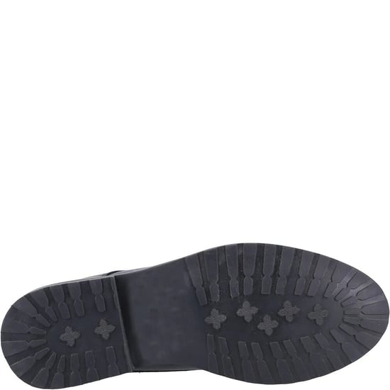 Hush Puppies Womens/Ladies Verity Plain Leder Oxfords (Schwarz) - Image 2