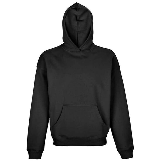 SOLS - "Connor" Kapuzenpullover für Herren/Damen Unisex (Schwarz) - Image 1
