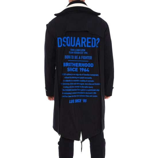 Double layer trench coat S74AH0094-S40320 man