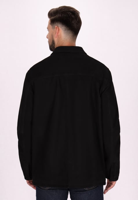 Dreimaster Jacke Herren schwarz - Image 4