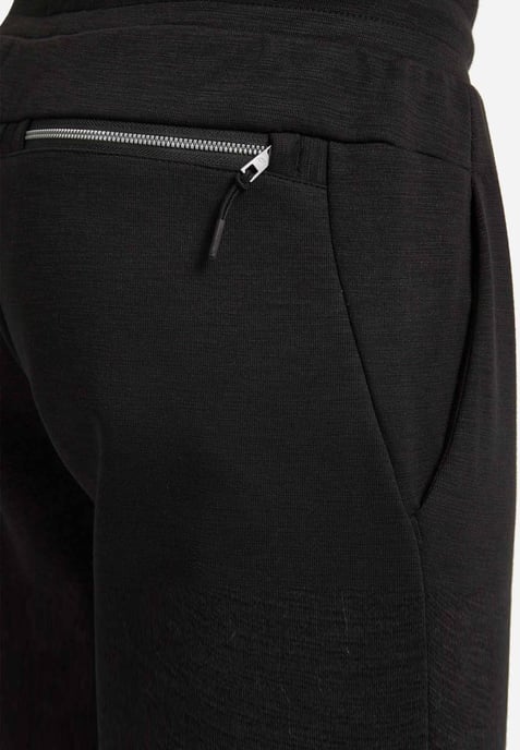 Nike Sportswear Optic Herren-Fleece-Crew-Trainingsanzug in Schwarz - Image 6