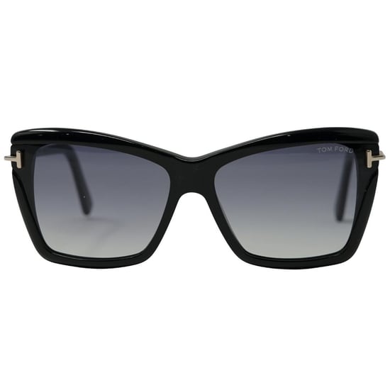 Tom Ford Leah FT0849 01B Schwarze Sonnenbrille - Image 1