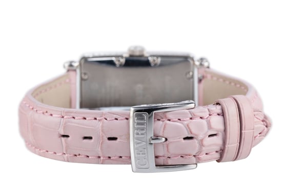 Gevril Damen 7248RV Mini Quartz Avenue of Americas Rosa Diamant Uhr - Image 3