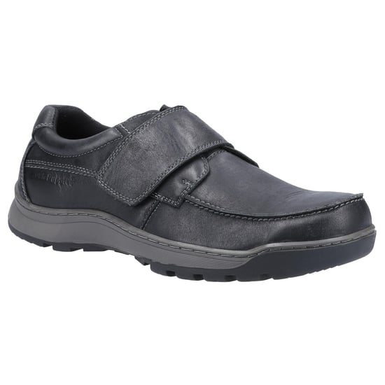 Hush Puppies Herren Casper Lederschuhe (Schwarz) - Image 1