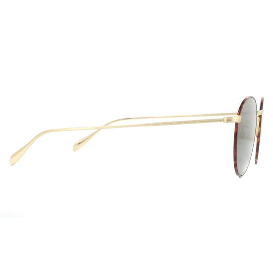 Oliver Peoples Sonnenbrille Coleridge OV1186S 530552 Gold Schildkröte G-15 Grün - Image 4