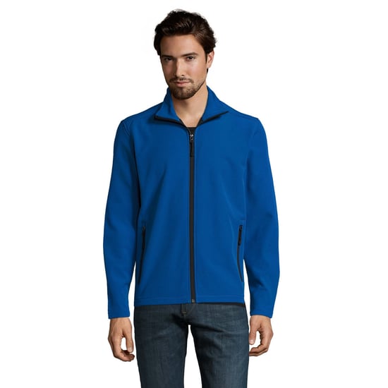 SOLS Herren Race Full Zip Wasserabweisende Softshell Jacke (Königsblau) - Image 4