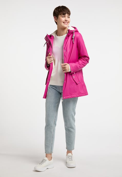 myMo Veste de pluie avec doublure en fourrure tissée keepsudry - Image 4