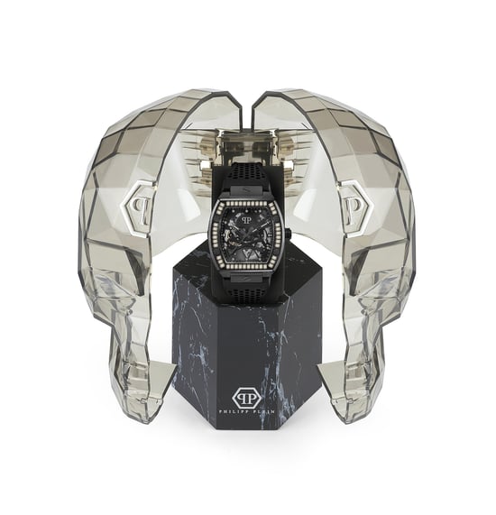 Philipp Plein The $keleton Herren schwarze Uhr PWBAA1923 - Image 4
