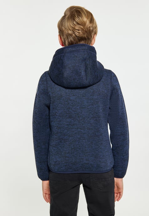 Schmuddelwedda Strickfleeceblouson Jungen (Kinder) Meeresmelange - Image 4