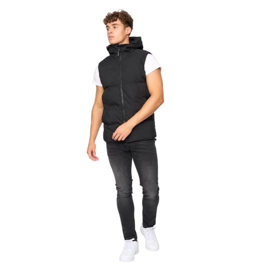 Crosshatch - "Hanjo" Weste für Herren (Schwarz) - Image 2