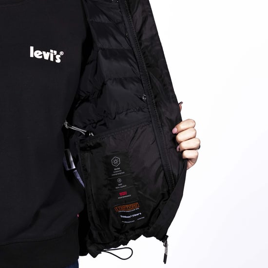 Levis Edie Packbare Jacke Schwarz - Image 5