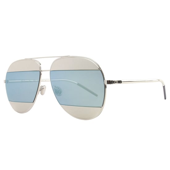SPLIT1 DIOR Damen-Sonnenbrille in Pilotenform aus Metall - Image 1