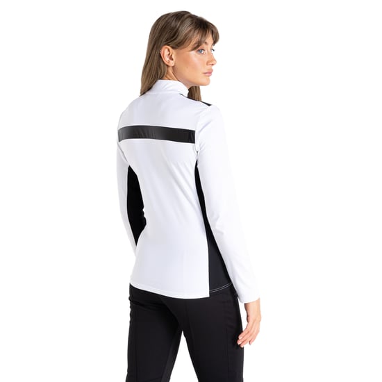 Dare 2B Womens/Ladies Divinity II Core Stretch Fleece Jacket (White/Black)