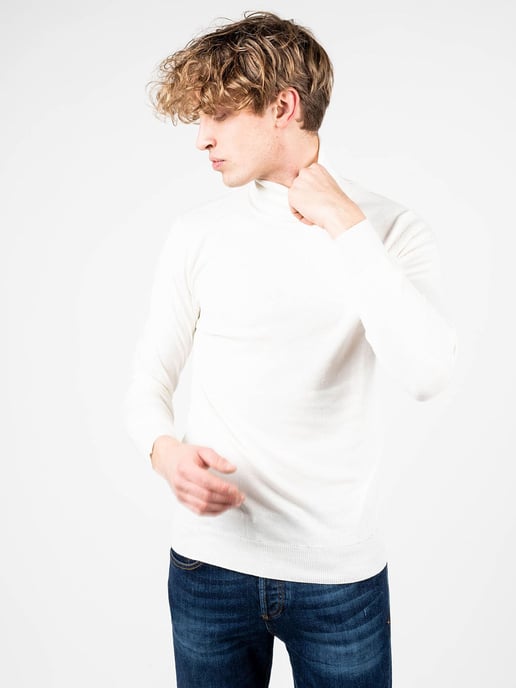 Xagon Man Pullover Turtleneck Herren cremig - Image 6