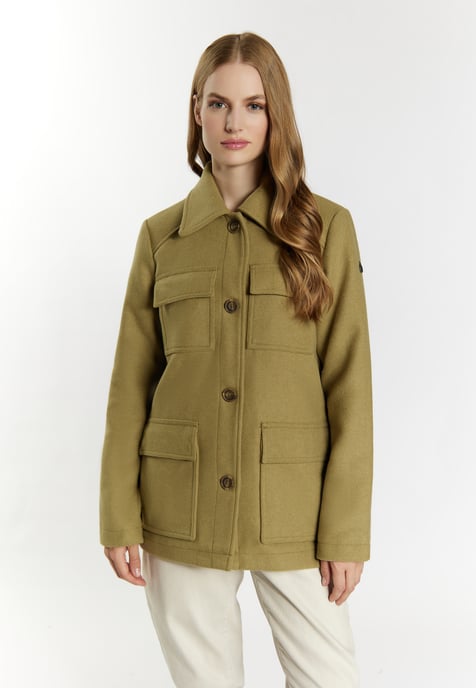 Dreimaster Übergangsjacke aus Wollgemisch Damen halloliv - Image 3