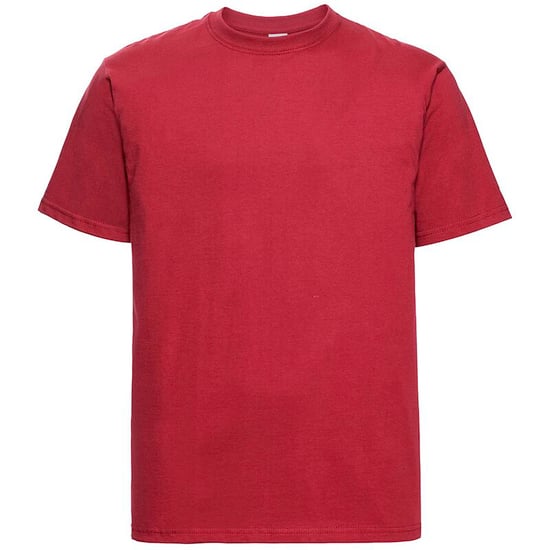 Russell Europe Herren T-Shirt, Kurzarm (Rot) - Image 1