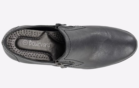 Boulevard Rennes High Cut Twin Zip Womens Boots - Image 2