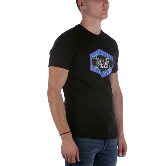T-Shirt Diesel Diegor E14 Noir - Image 2
