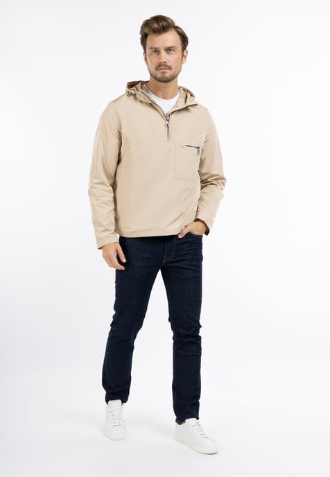 Dreimaster Übergangsjacke - recyceltes Material Herren Beige - Image 1