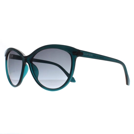 Calvin Klein Cat Eye Damen Kristall Teal Grau Farbverlauf CK19534S - Image 1