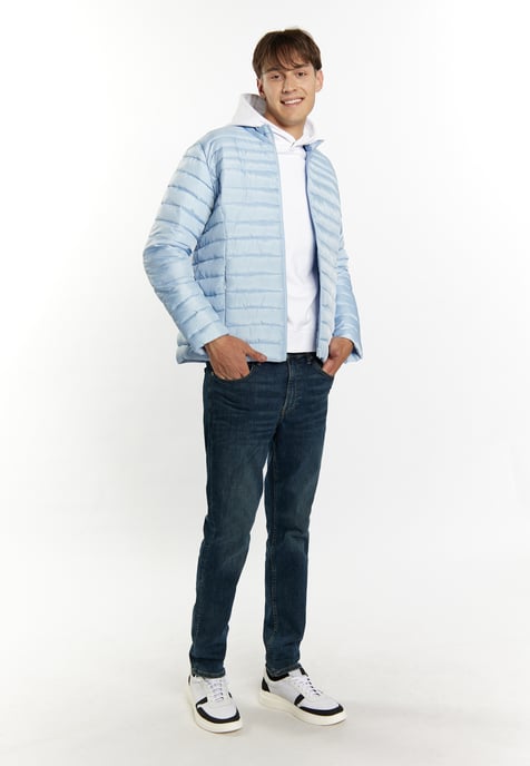 Mo leichte Steppjacke Herren eisblau - Image 2