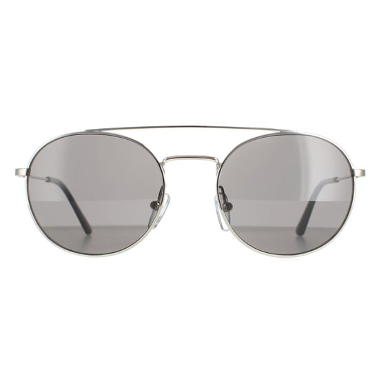 Calvin Klein Round Unisex Silver Grey CK18116S - Image 1