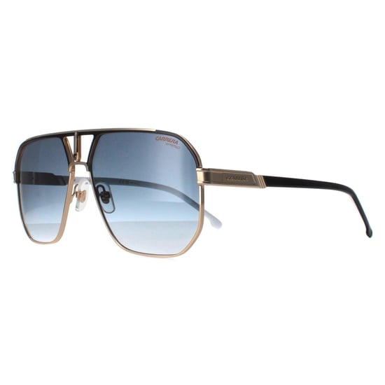 Carrera Aviator Mens Black Gold Dark Blue Gradient 1062/S
