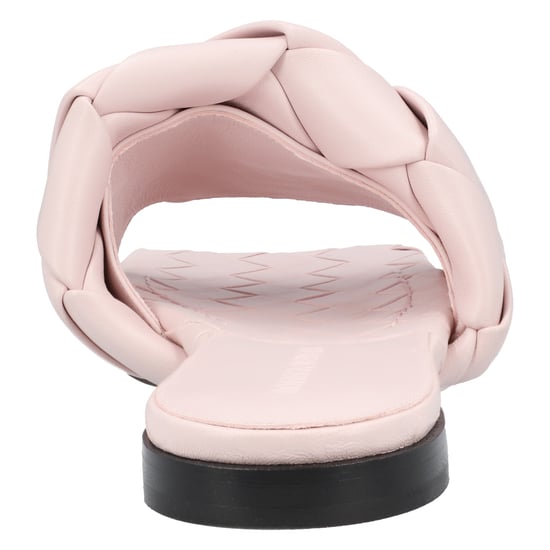 Bottega Veneta Lido Flache Sandale rosa - Image 3