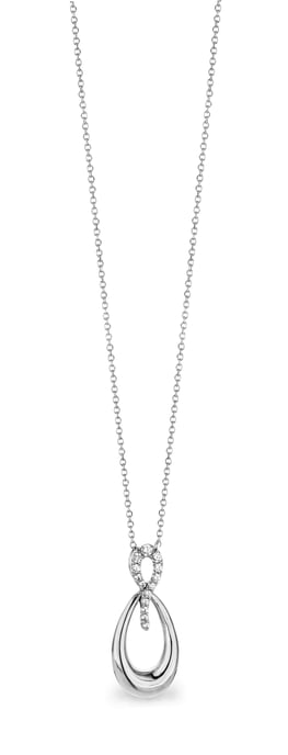 Orphelia Damen-Kette aus 925er Sterlingsilber mit Anhänger – Silber ZH-4767 - Image 3