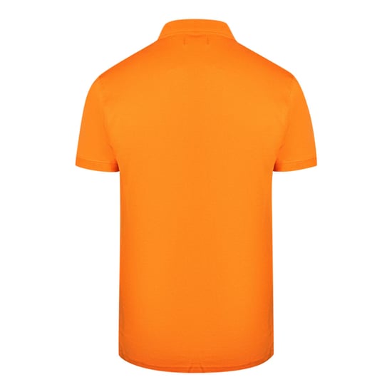 Cavalli Class Markenlogo Oranges Polo-Shirt - Image 2
