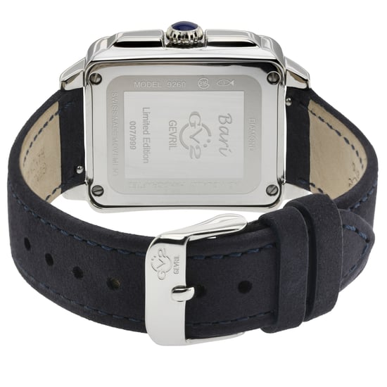 GV2 Bari Blue Enamel 9260 Swiss Quartz Watch