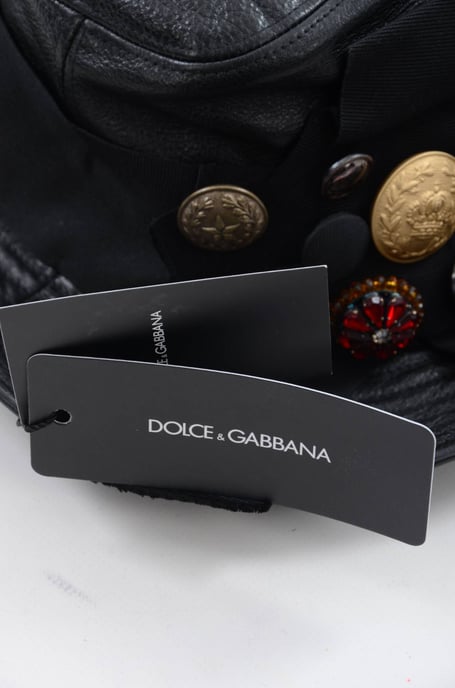 Dolce & Gabbana Damen Lederhut - Image 3