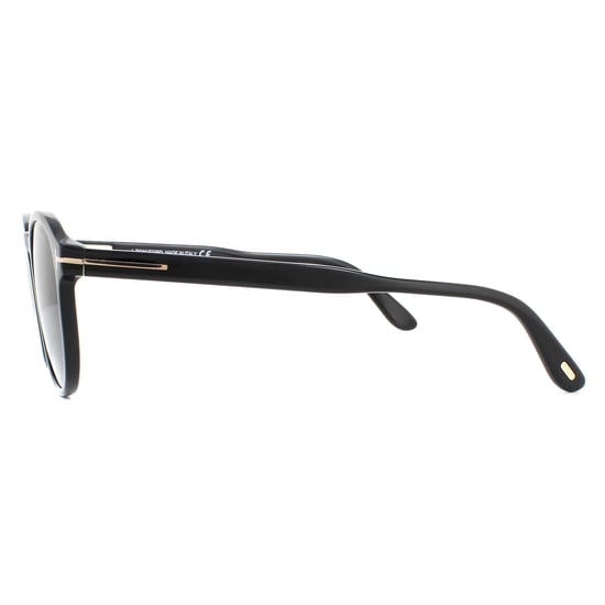 Tom Ford Sunglasses Dante FT0834 01A Shiny Black Grey Smoke