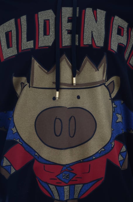 Dolce & Gabbana Men Goldenpig Sweatshirt