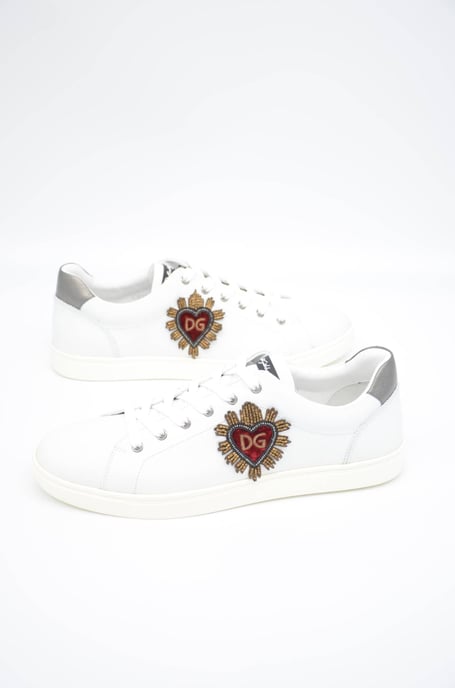 Dolce & Gabbana Männer bestickte Low-Top-Sneakers - Image 1
