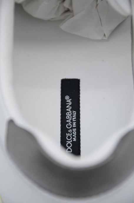 Dolce & Gabbana Männer bestickte Low-Top-Sneakers - Image 3