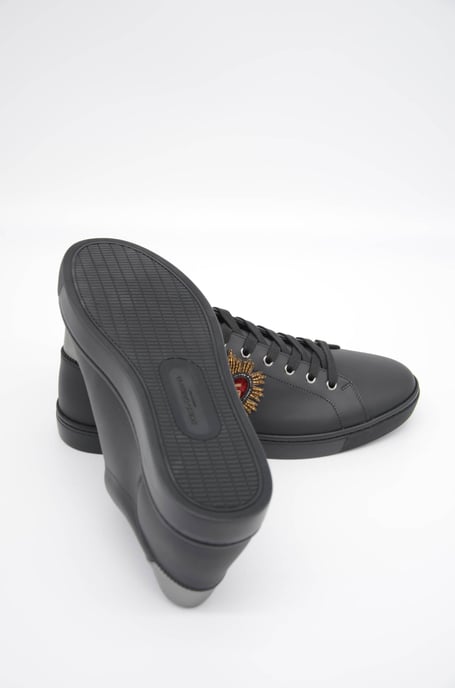 Dolce & Gabbana Herren Bestickte Low-Top Sneakers - Image 4