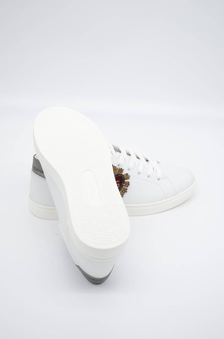 Dolce & Gabbana Herren Bestickte Low-Top Sneakers - Image 4