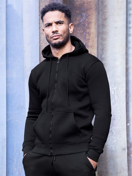 Herren Zip up Hoodie | Enzo Designer Herrenbekleidung - Image 1