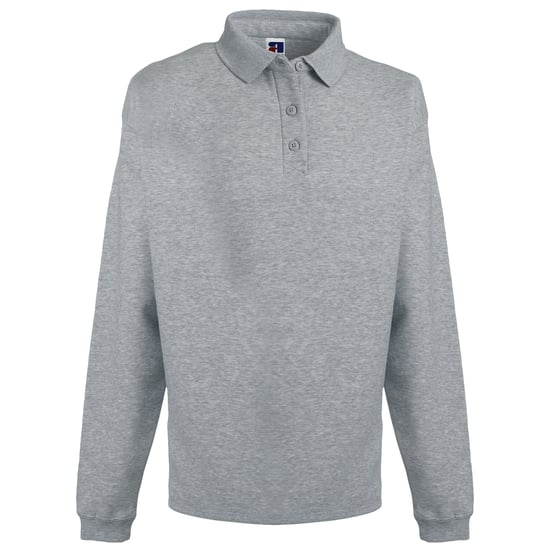 Russell Europe Mens Heavy Duty Kragen Sweatshirt (Light Oxford) - Image 1