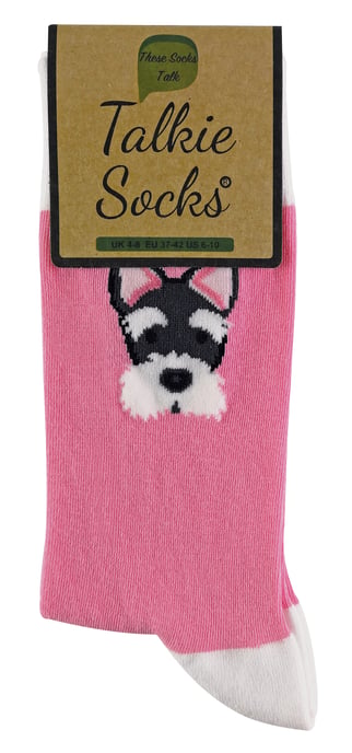 1 Paar Unisex Neuheit Katze Hund Socken mit Beagle / Mops / Scotty Hund - Image 2